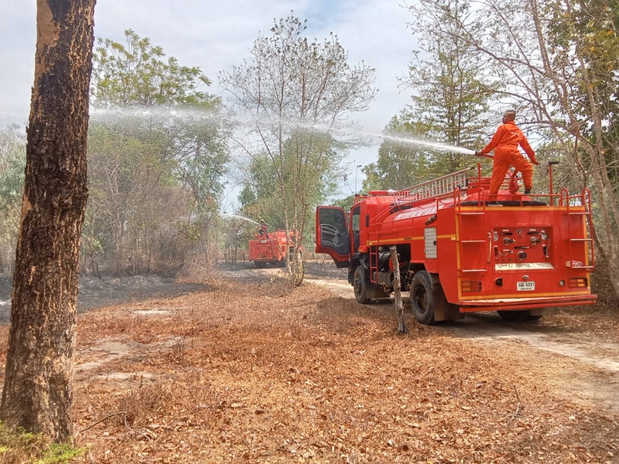 การให้บริการรถน้ำอเนกประสงค์เพื่อบรรเทาสาธารณภัย